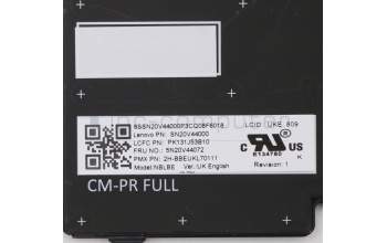 Lenovo 5N20V44072 NB_KYB CMFL-CS20,BK-BL,PMX,UKE
