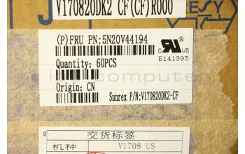 Lenovo NB_KYB CMFL-CS20,BK-BL,SRX,058 FRA for Lenovo ThinkPad P14s Gen 2 (20VX/20VY)