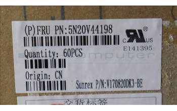 Lenovo 5N20V44198 NB_KYB CMFL-CS20,BK-BL,SRX,BEL