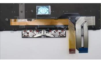 Lenovo 5N20V44200 Keyboard Internal, Danish, Black, Backlight, UK