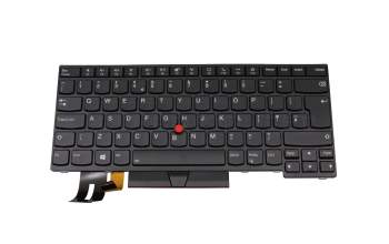 5N20V44216 original Lenovo keyboard UK (english) black/black with backlight and mouse-stick
