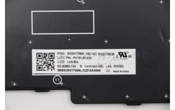 Lenovo NB_KYB CMNM-CS20,BK-NBL,LTN,LA SPA for Lenovo ThinkPad T15 Gen 1 (20S6/20S7)