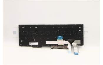 Lenovo 5N20V78052 Keyboard Internal, Norwegian, Black, Non-Backlight, w/Number, UK