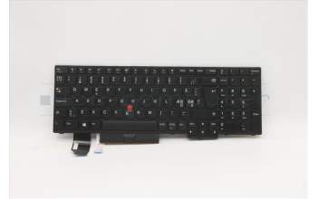 Lenovo 5N20V78069 Keyboard Internal, Nordic, Black, Non-Backlight, w/Number, UK
