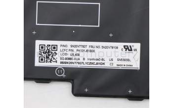 Lenovo 5N20V78108 NB_KYB CMNM-CS20,BK-BL,LTN,ENG