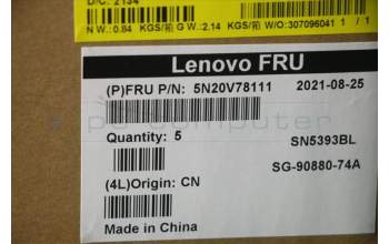 Lenovo NB_KYB CMNM-CS20,BK-BL,LTN,LA SPA for Lenovo ThinkPad T15 Gen 1 (20S6/20S7)
