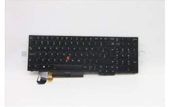 Lenovo 5N20V78112 Keyboard Internal, Portuguese, Black, Backlight, w/Number, UK