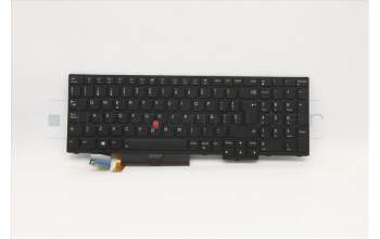 Lenovo 5N20V78117 Keyboard Internal, Spanish, Black, Backlight, w/Number, UK