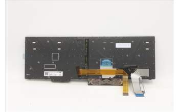 Lenovo 5N20V78128 Keyboard Internal, Slovenian, Black, Backlight, w/Number, UK