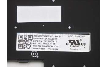 Lenovo 5N20V78166 NB_KYB CMNM-CS20,BK-NBL,PXM,SWS