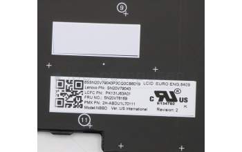 Lenovo 5N20V78169 NB_KYB CMNM-CS20,BK-NBL,PXM,EURO ENG