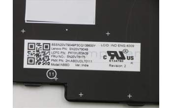 Lenovo 5N20V78175 NB_KYB CMNM-CS20,BK-NBL,PXM,IND ENG