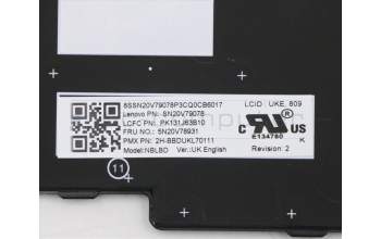 Lenovo 5N20V78931 NB_KYB CMNM-CS20,BK-BL,PMX,UKE