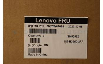 Lenovo NB_KYB CS20L FULL KBD LTN,NBL,B,FRA for Lenovo ThinkPad L14 Gen 1 (20U5/20U6)