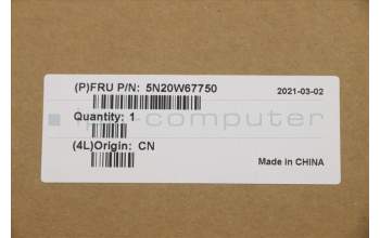 Lenovo 5N20W67750 NB_KYB CS20L FULL KBD SRX,NBL,B,JPN