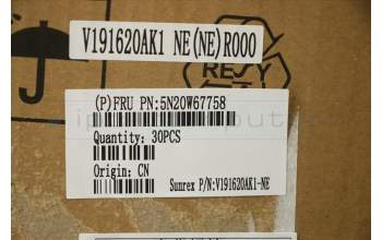 Lenovo 5N20W67758 NB_KYB CS20L FULL KBD SRX,NBL,B,NORDIC