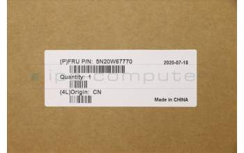 Lenovo 5N20W67770 NB_KYB CS20L FULL KBD CHY,BL,B,FRA