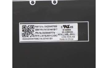 Lenovo 5N20W67774 Keyboard Internal,Hungarian,Backlight