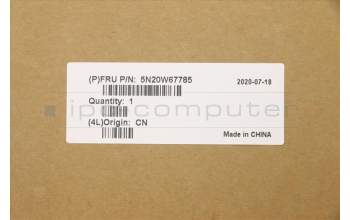 Lenovo 5N20W67785 Keyboard Internal, US English Euro, Black, Backlight