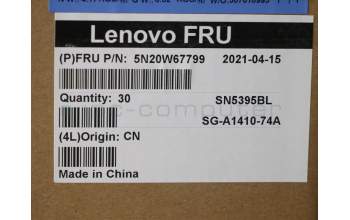 Lenovo 5N20W67799 NB_KYB CS20L FULL KBD LTN,BL,B,LA SPA