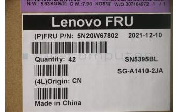 Lenovo 5N20W67802 NB_KYB CS20L FULL KBD LTN,BL,B,BEL