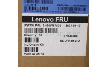 Lenovo 5N20W67806 NB_KYB CS20L FULL KBD LTN,BL,B,FRA