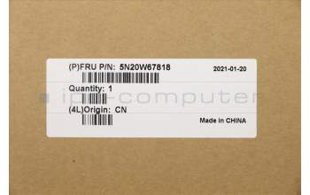 Lenovo 5N20W67818 NB_KYB CS20L FULL KBD LTN,BL,B,SWS