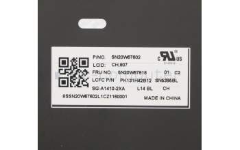 Lenovo 5N20W67818 NB_KYB CS20L FULL KBD LTN,BL,B,SWS