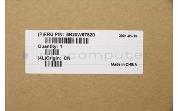 Lenovo 5N20W67820 NB_KYB CS20L FULL KBD LTN,BL,B,UKE