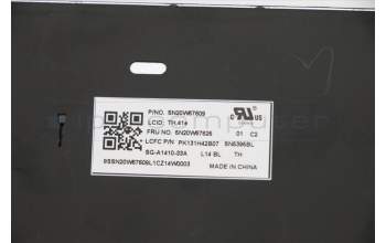 Lenovo 5N20W67825 NB_KYB CS20L FULL KBD LTN,BL,B,THAI
