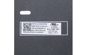 Lenovo 5N20W68119 NB_KYB CS20L NUM KBD CHY,NBL,B,FRA