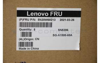 Lenovo 5N20W68213 Keyboard Internal, Estonian, Non-Backlight, w/Number, UK