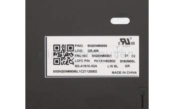 Lenovo 5N20W68301 Keyboard Internal, Greek, Backlight, w/Number, US