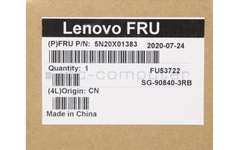 Lenovo 5N20X01383 Interne Tastatur, Ukraine, schwarz, Ohne_Hintergrundbeleuchtung, mit Ziffernblock