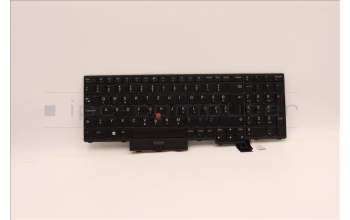 Lenovo 5N20X22792 Keyboard Internal, Slovenian, Black, Non-Backlight, w/Number, UK