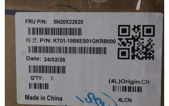 Lenovo 5N20X22820 Keyboard Internal,Greek,Black,Non_Backlight,w/Number