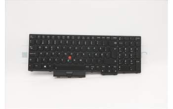 Lenovo 5N20X22888 Keyboard Internal, Danish, Backlight, Black, w/Number, UK