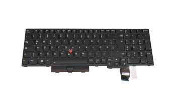 5N20X22927 original Lenovo keyboard DE (german) black with backlight and mouse-stick