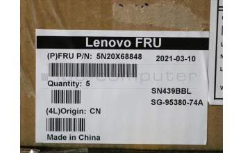 Lenovo 5N20X68848 NB_KYB CS20 FL-HC KBD LTN,BL,BK,LA SPA