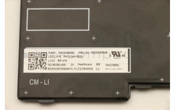 Lenovo 5N20X68849 NB_KYB CS20 FL-HC KBD LTN,BL,BK,BRL