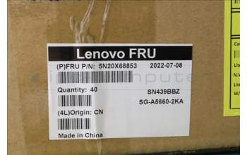 Lenovo 5N20X68853 NB_KYB CS20 FL-HC KBD LTN,BL,BK,DEN