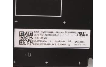 Lenovo 5N20X68857 NB_KYB CS20 FL-HC KBD LTN,BL,BK,GRE