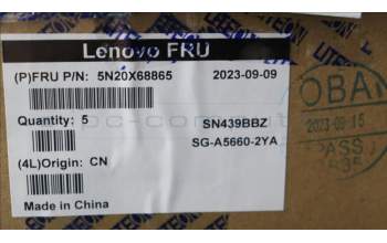 Lenovo 5N20X68865 NB_KYB CS20 FL-HC KBD LTN,BL,BK,SLV