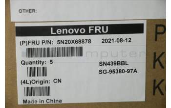 Lenovo 5N20X68878 NB_KYB CS20 FL-HC KBD LTN,BL,BK,FRA/ENG