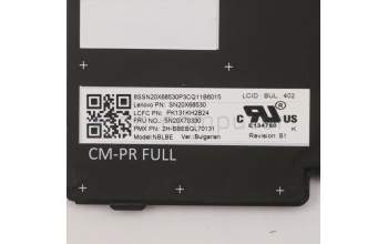 Lenovo 5N20X70330 NB_KYB CS20 FL-HC KBD PMX,BL,BK,BUL