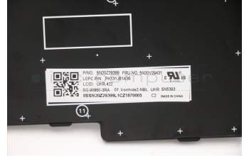 Lenovo 5N20Z29431 NB_KYB CM KBD NM-CS20 LTN,NBL,BK,UKR