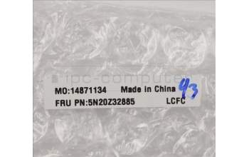 Lenovo 5N20Z32885 Keyboard External,French,Black,Non_Backlight