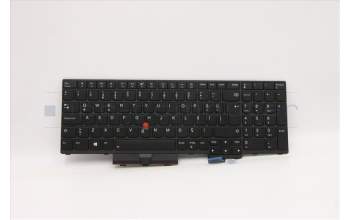 Lenovo 5N20Z74808 Keyboard Internal, Turkish, Black, Backlight, w/Number, UK