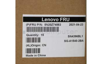 Lenovo 5N20Z74883 NB_KYB CS20 P NM KBD LTN,BL,BK,UKE
