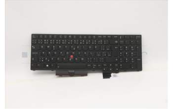 LENOVO 5N20Z74894 Keyb P15/T15g G1 CZ/SLK - BL